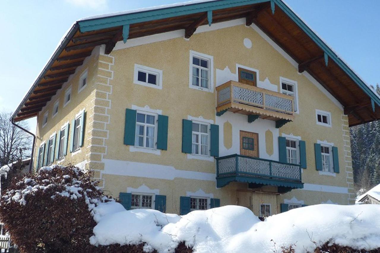Ferienwohnung Spitzsteinblick Sachrang Bagian luar foto